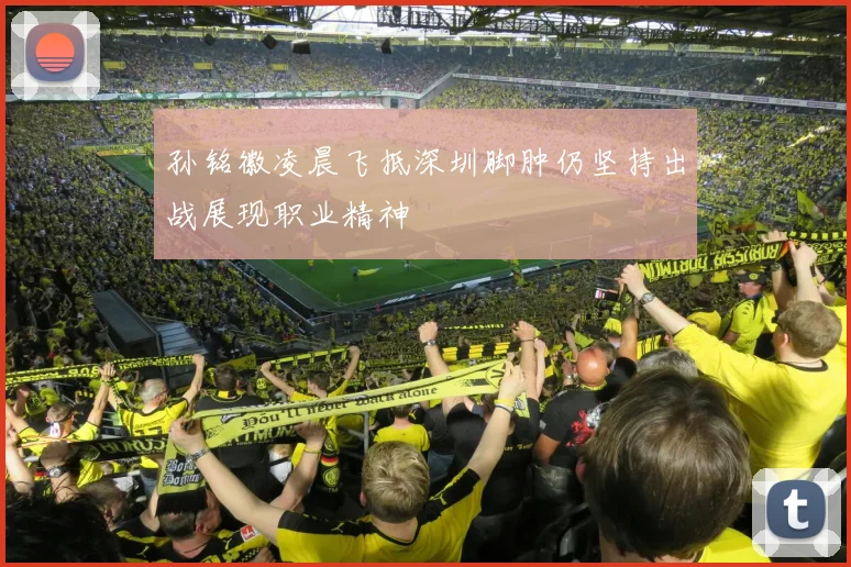 孙铭徽凌晨飞抵深圳脚肿仍坚持出战展现职业精神